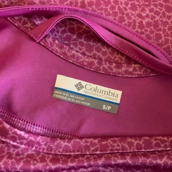 Columbia Pink Leopard Print Tank Top - Picture 7 of 7